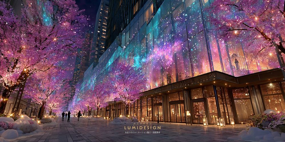 イルミネーションデザイン仕事協力会社募集渋谷区_現場確認デザイナー