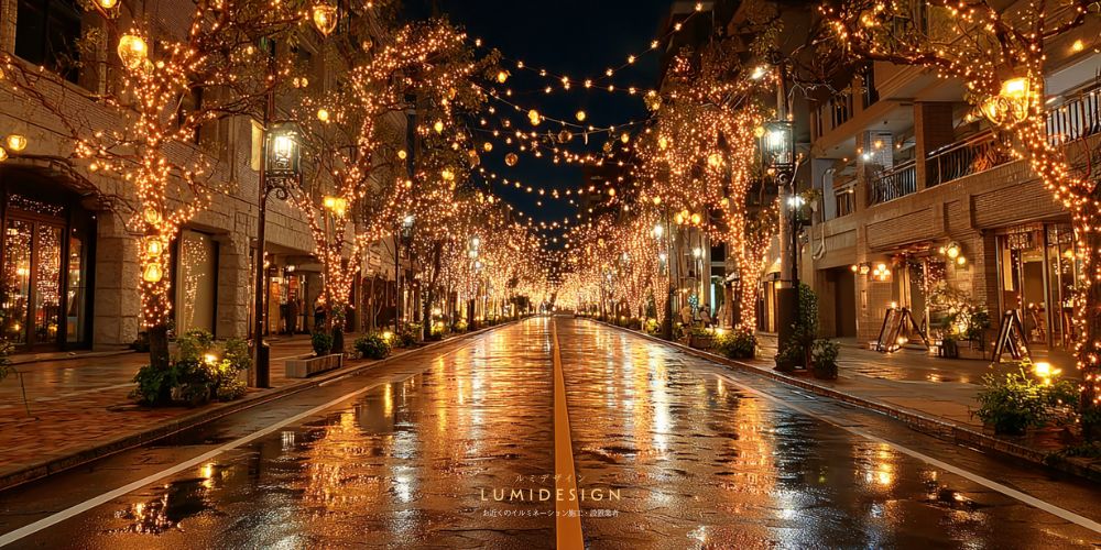 茨木市イルミネーション 楽しむ夜景フォトスポット