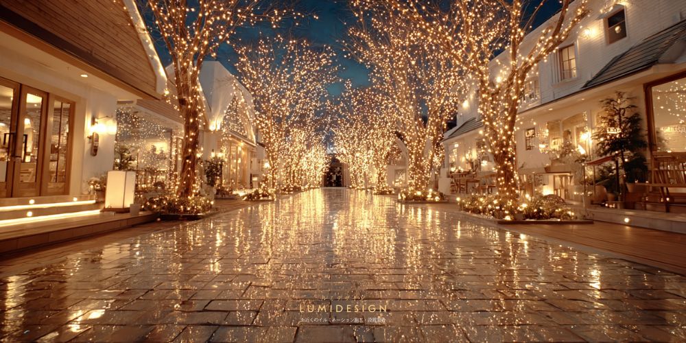 生駒市イルミネーション 楽しむ夜景フォトスポット