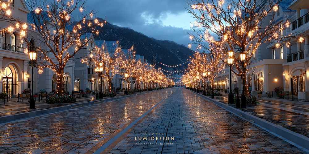 生駒市イルミネーション 楽しむ夜景フォトスポット