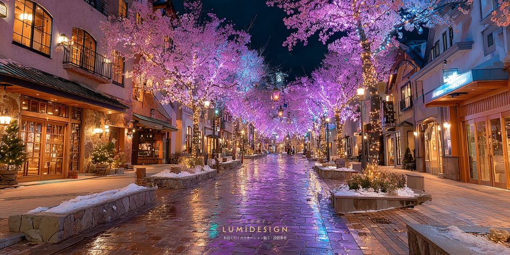草津市イルミネーション 楽しむ夜景フォトスポット