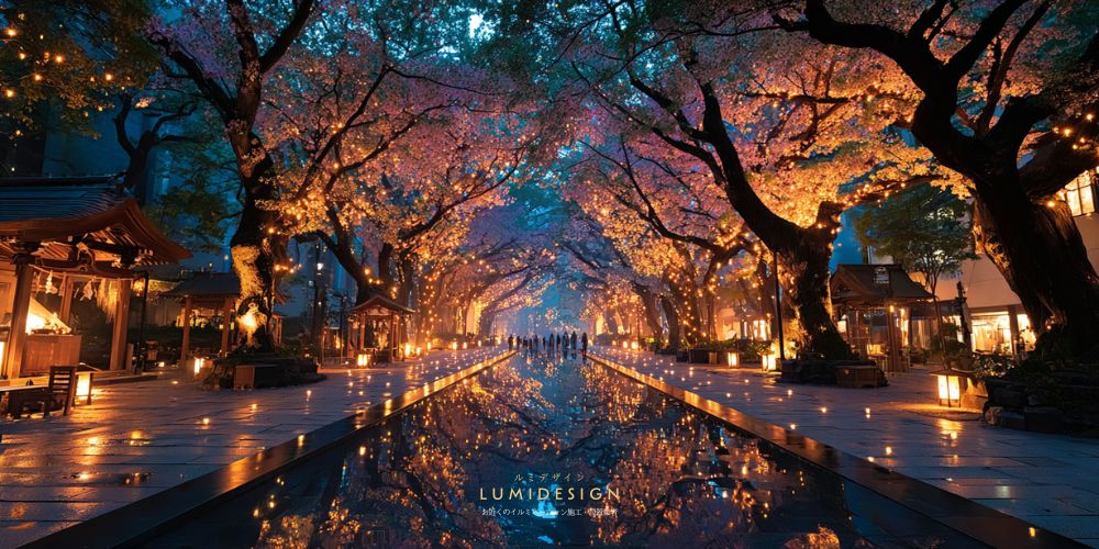 敦賀市イルミネーション 楽しむ夜景フォトスポット