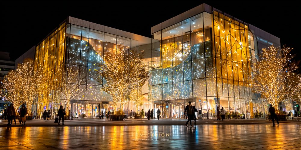 さいたま市イルミネーション施工設置業者_イルミネーション商業施設