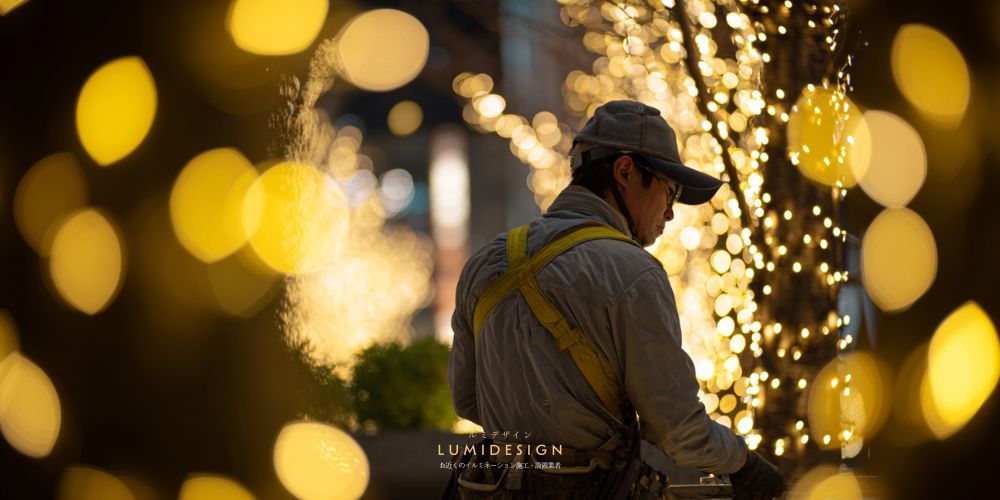 さいたま市イルミネーション施工設置業者_イルミネーション施工工事