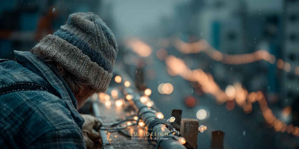 つくば市_イルミネーション_職人