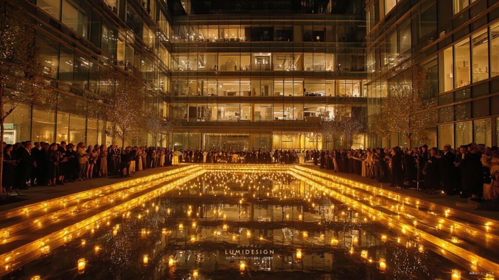 イルミネーション施工・設置業者の導入事例_企業池