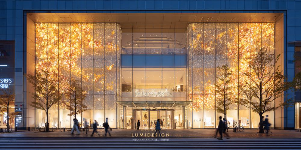 仙台市イルミネーション施工設置業者_商業施設売り上げ増加