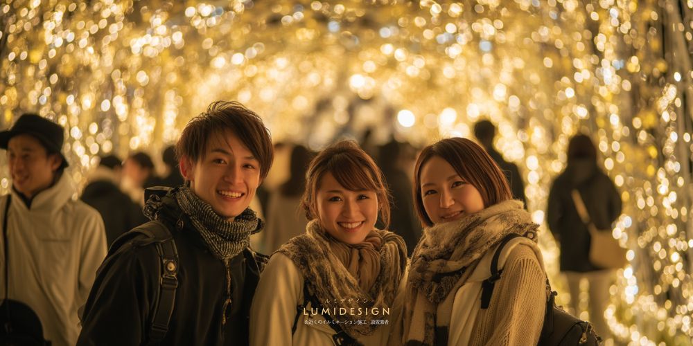 千葉市イルミネーション施工設置業者_観光人気