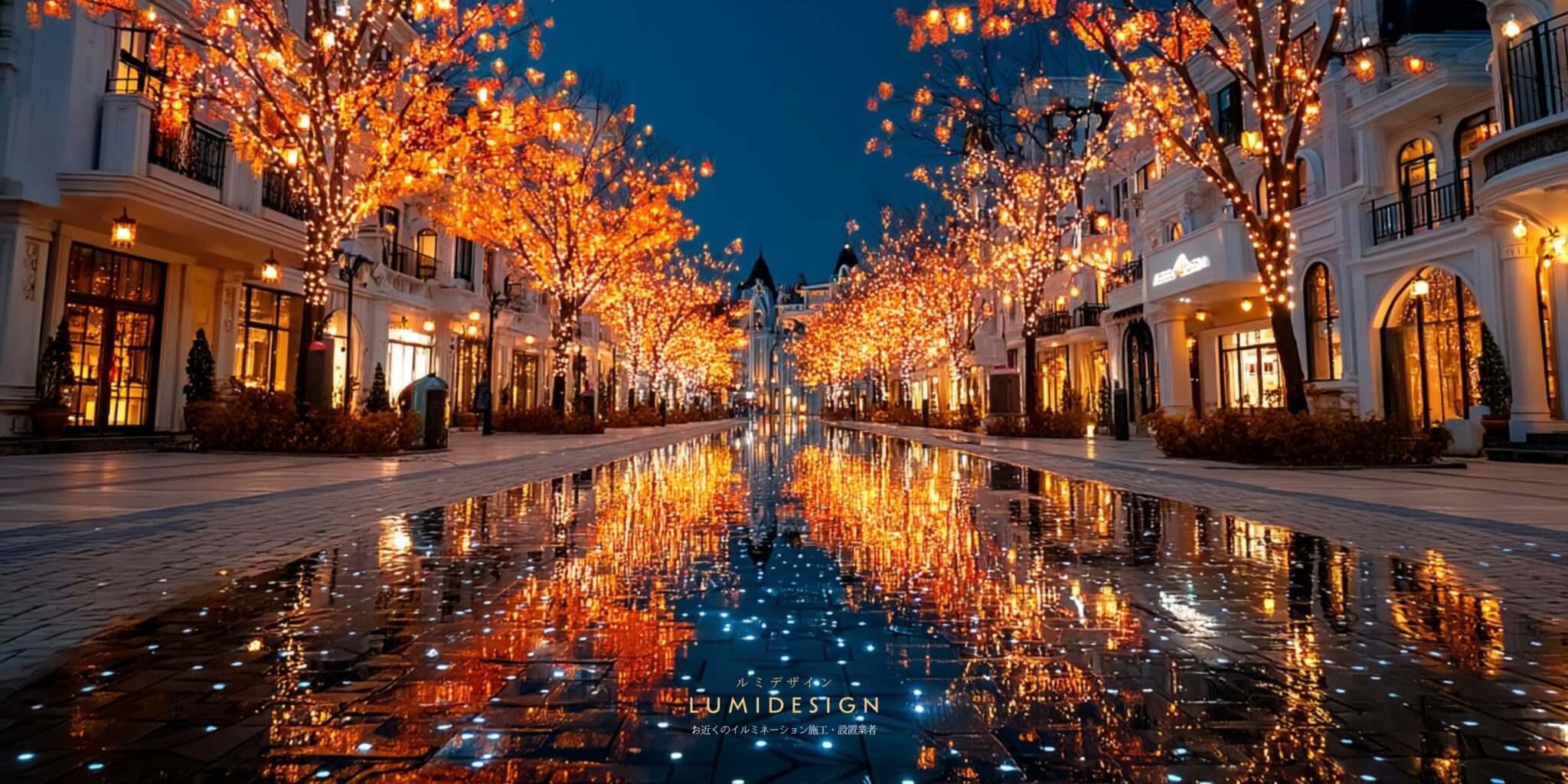 千葉県千葉市電気工事協力会社仕事案件パートナー募集_イルミネーション施工