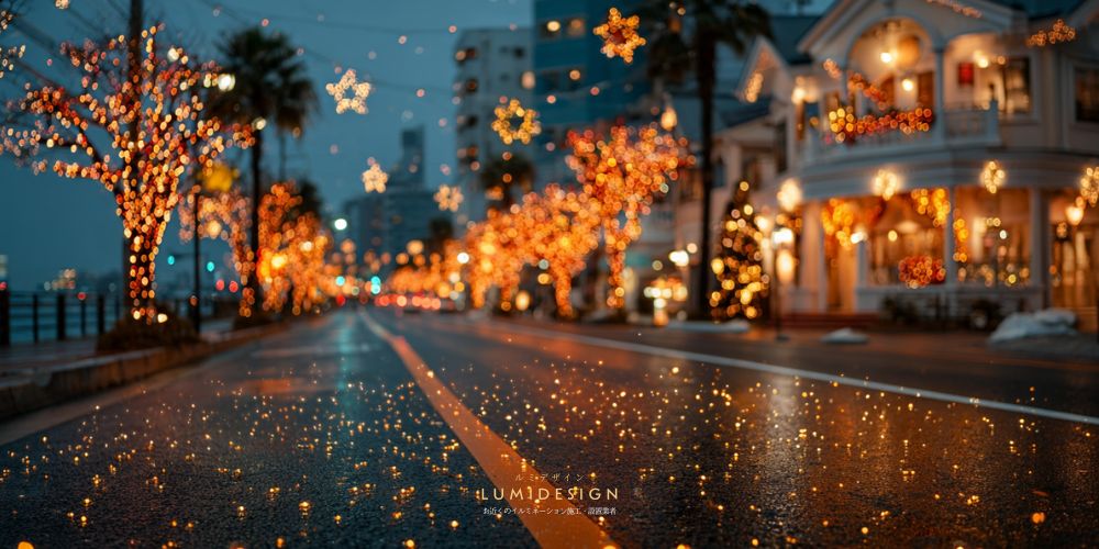 和歌山市_イルミネーション_街並み