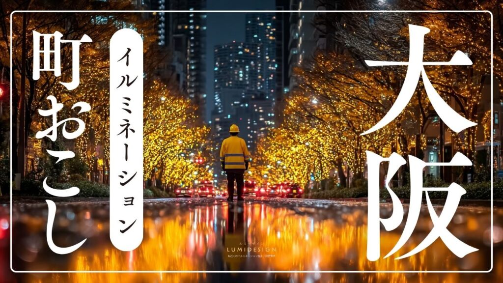 大阪市のイルミネーション町おこし企画：2026年版地域活性化の効果と施工業者選びのポイント