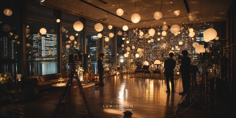 大阪市イルミネーション施工設置業者_施設内室内設置工事