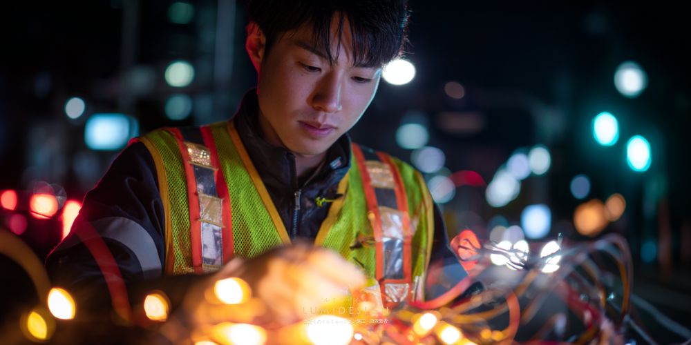 大阪市イルミネーション施工設置業者_電気工事