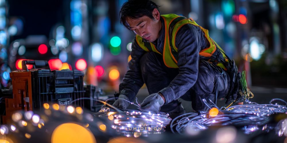 大阪府大阪市電気工事協力会社仕事案件パートナー募集_仮設工事