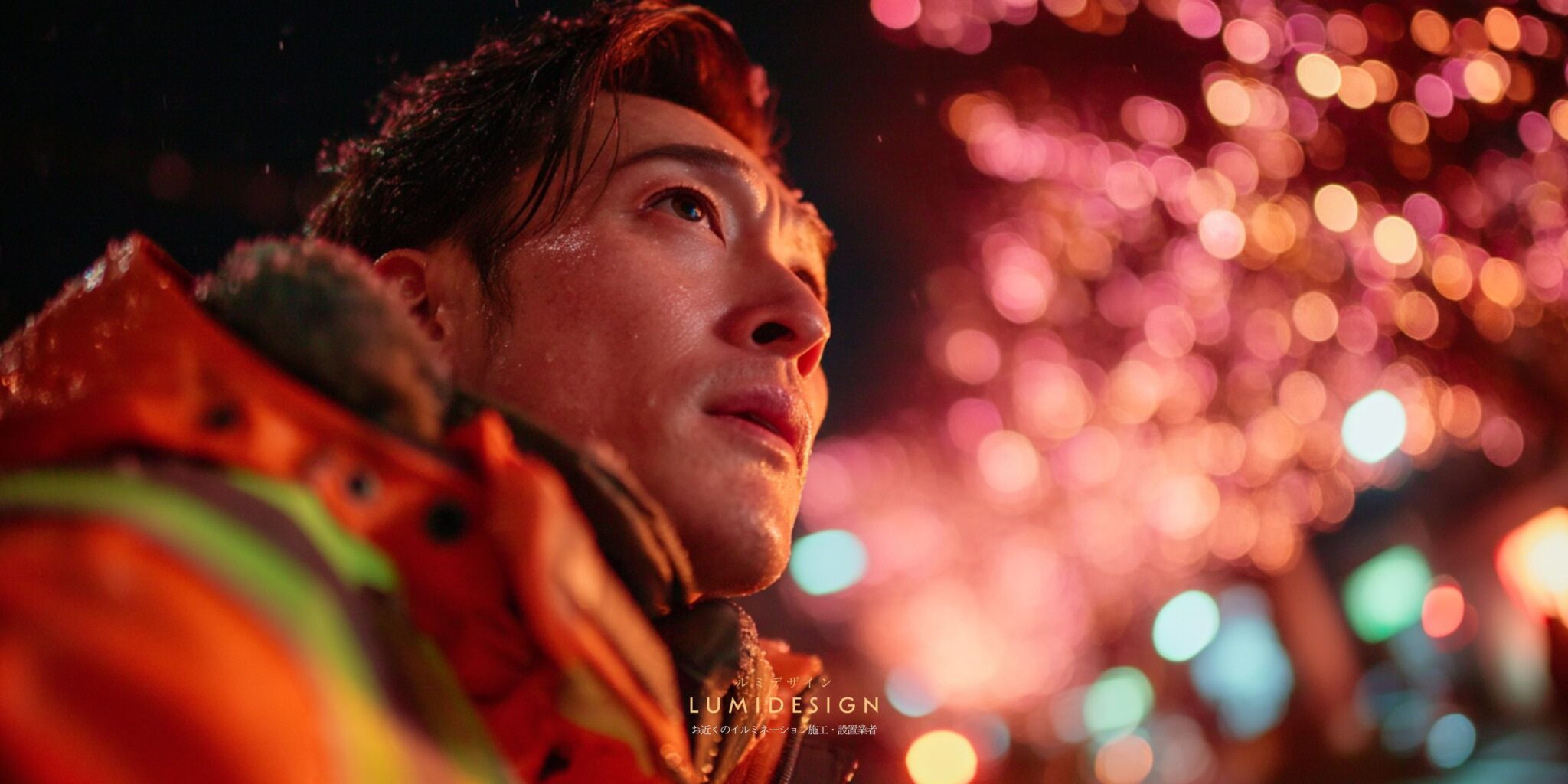 大阪府松原市電気工事協力会社仕事案件パートナー募集_イルミネーション点灯確認