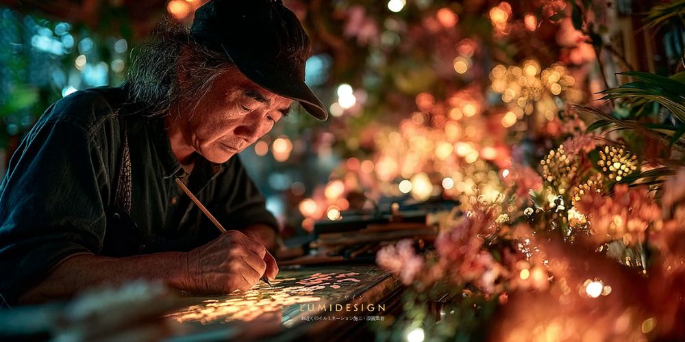 宮崎市_イルミネーション_職人