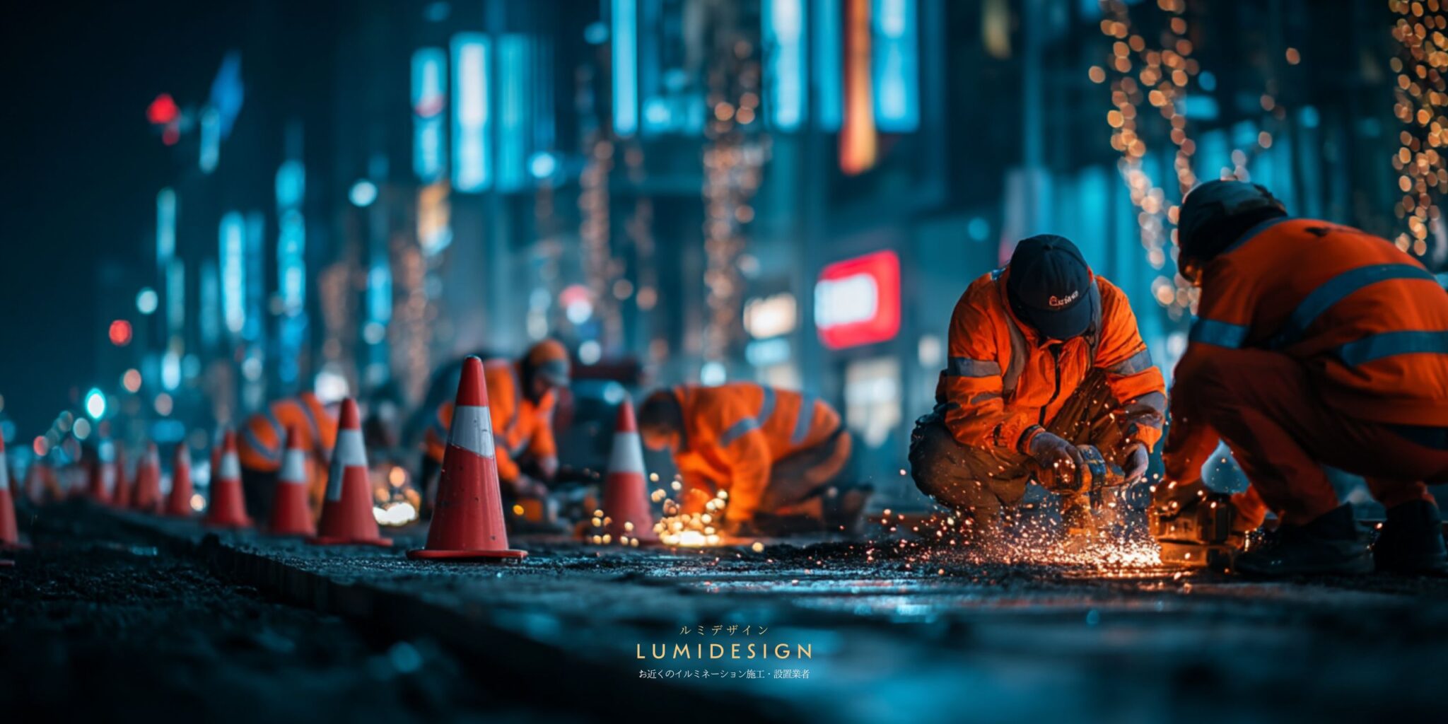 東京都港区電気工事協力会社仕事案件パートナー募集_イルミネーション_電気工事_請負募集