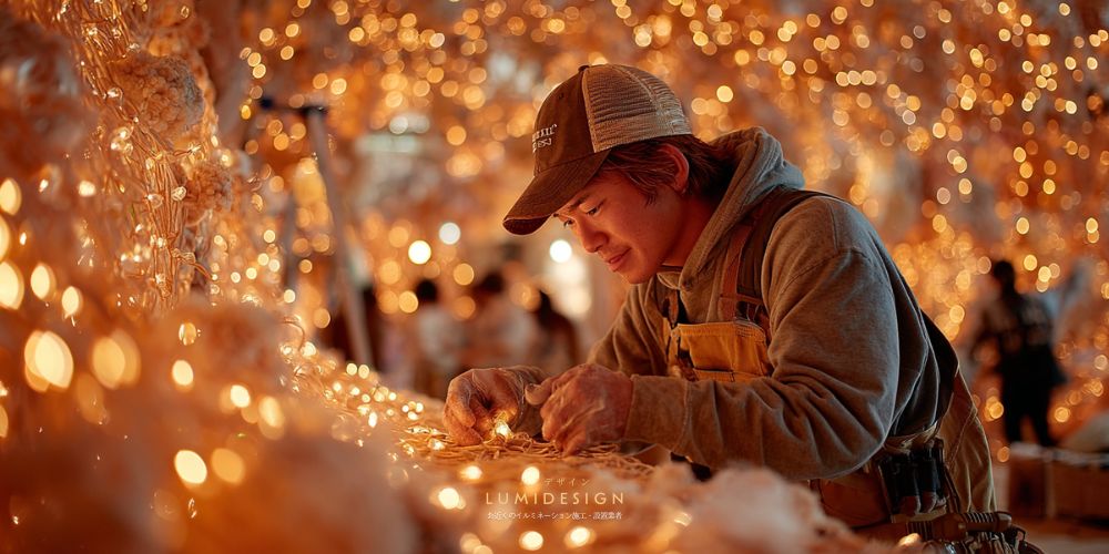 桑名市_イルミネーション_職人