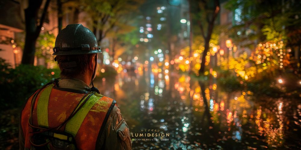 武蔵野市イルミネーション施工設置業者_武蔵野市設置作業