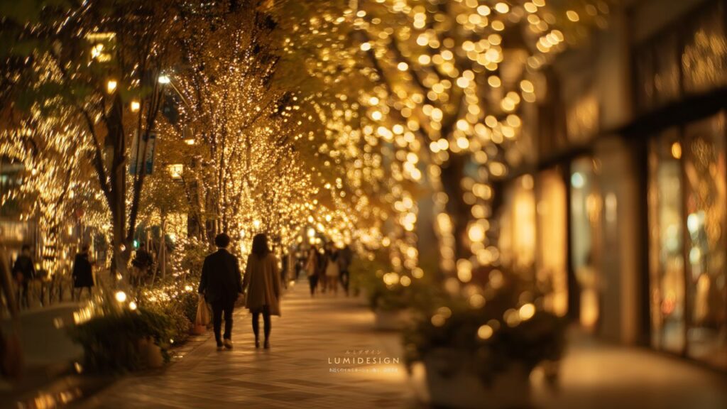 浦安市イルミネーション町おこし_冬の夜の浦安市