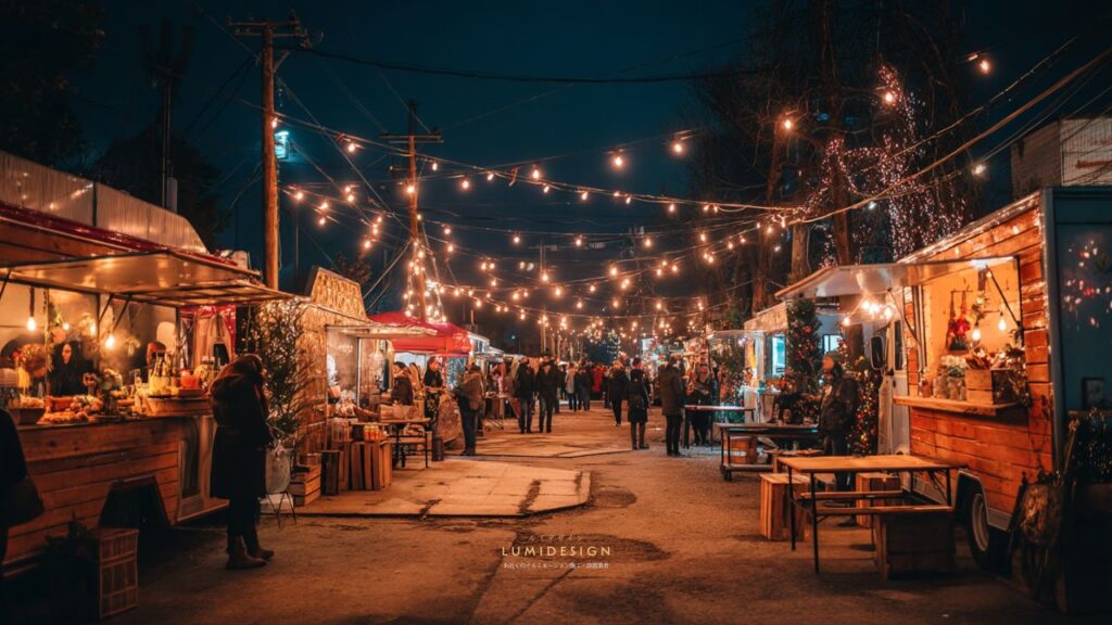 浦安市イルミネーション町おこし_商店街や駅前広場