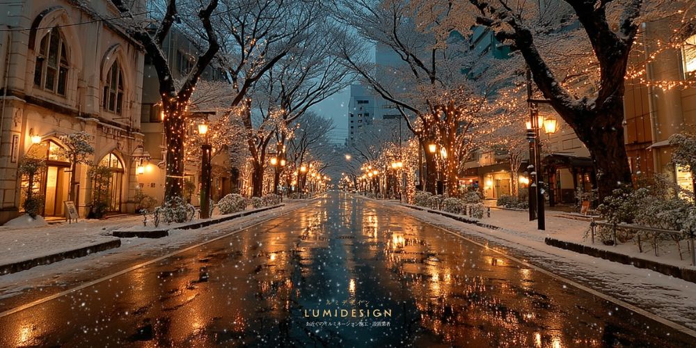 盛岡市イルミネーション施工設置業者_イルミネーション