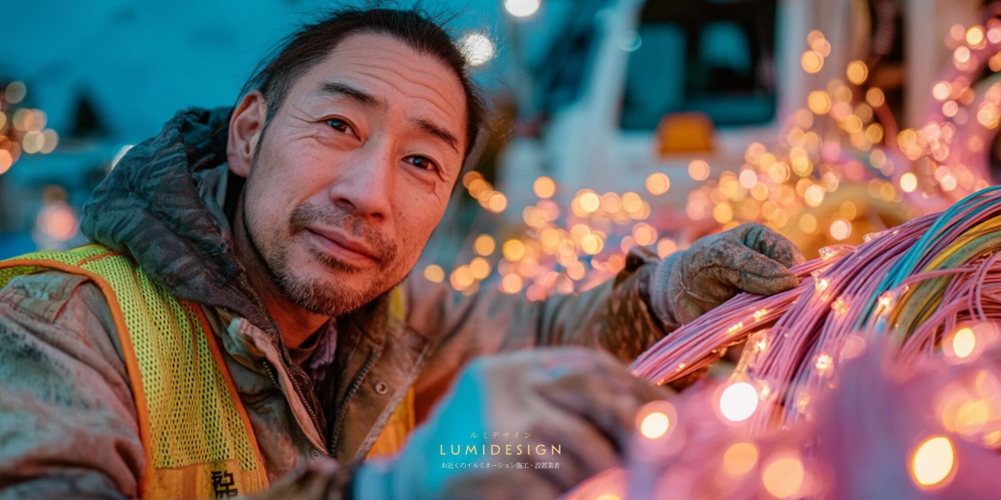 神奈川県相模原市電気工事協力会社仕事案件パートナー募集_イルミネーション_電気工事_出張案件