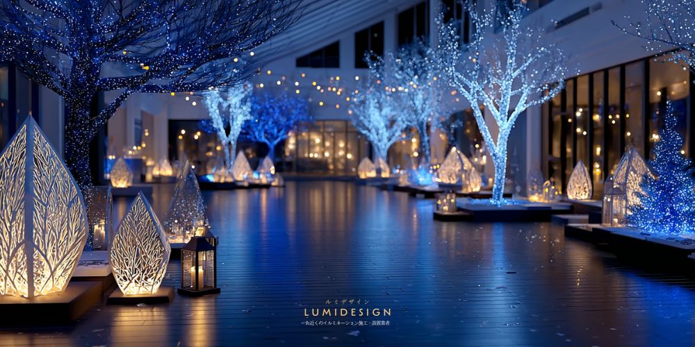 福山市_イルミネーション_オブジェ