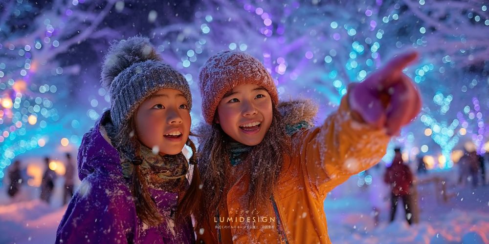 金沢市_イルミネーション_こども