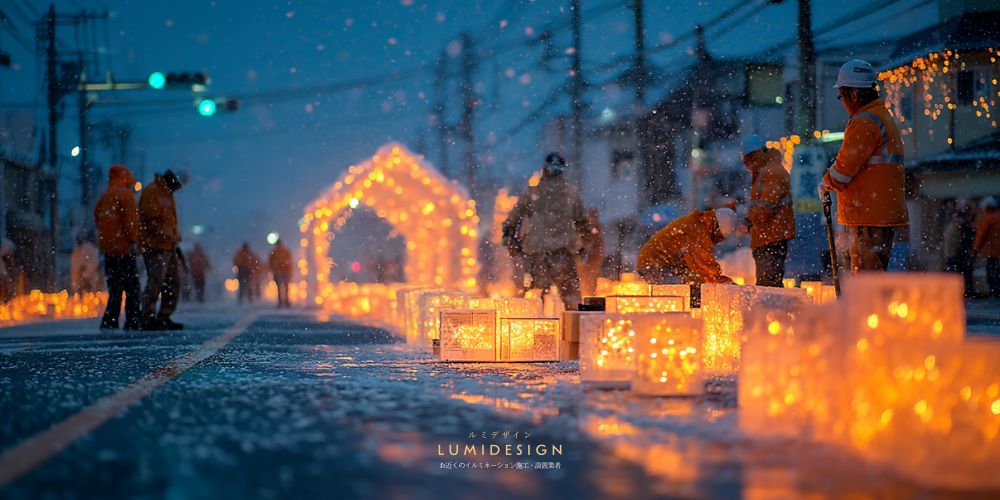 金沢市_イルミネーション_施工電気