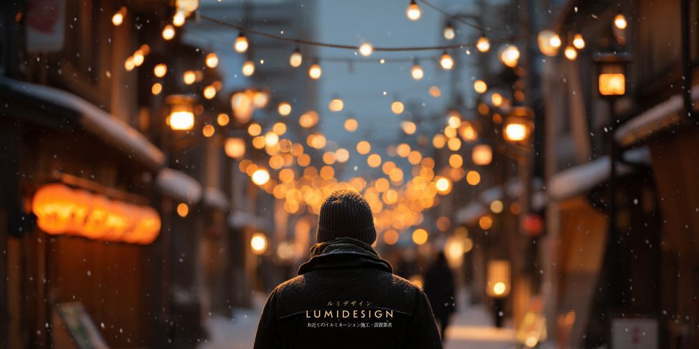 金沢市イルミネーション施工設置業者_設置工事完了