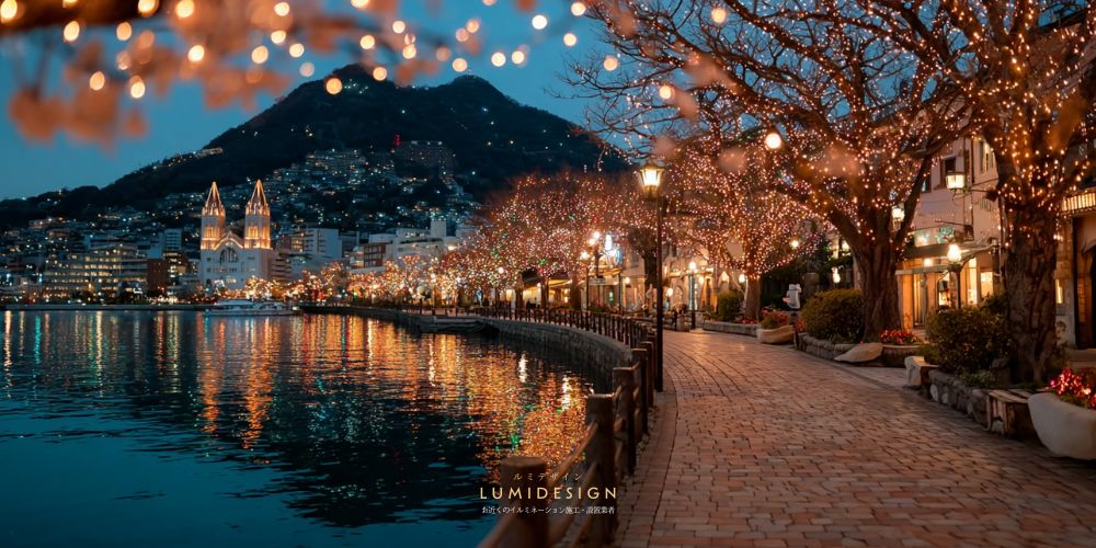 長崎市_イルミネーション_夜