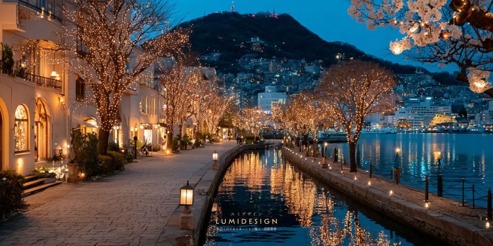 長崎市_イルミネーション_街並み
