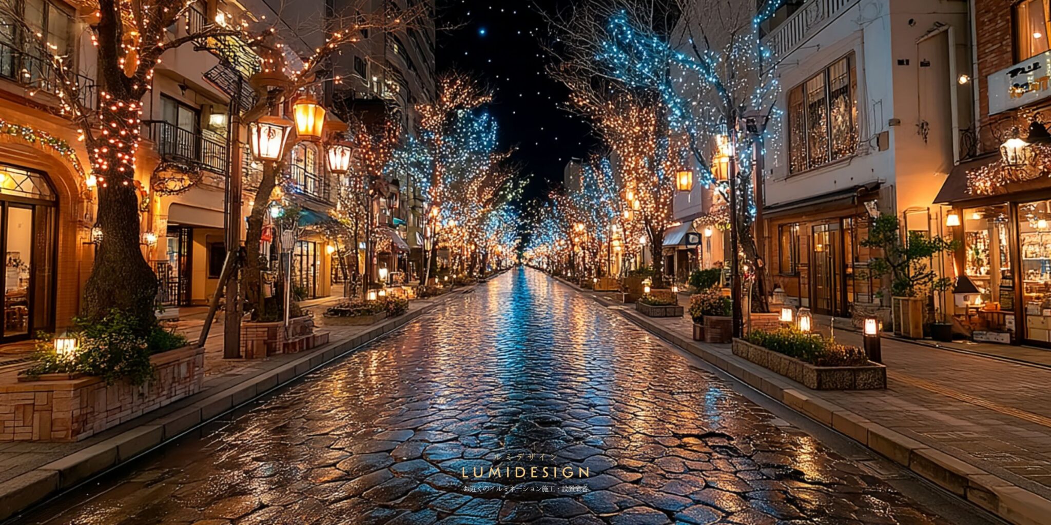 高知県高知市電気工事協力会社仕事案件パートナー募集_イルミネーション施工